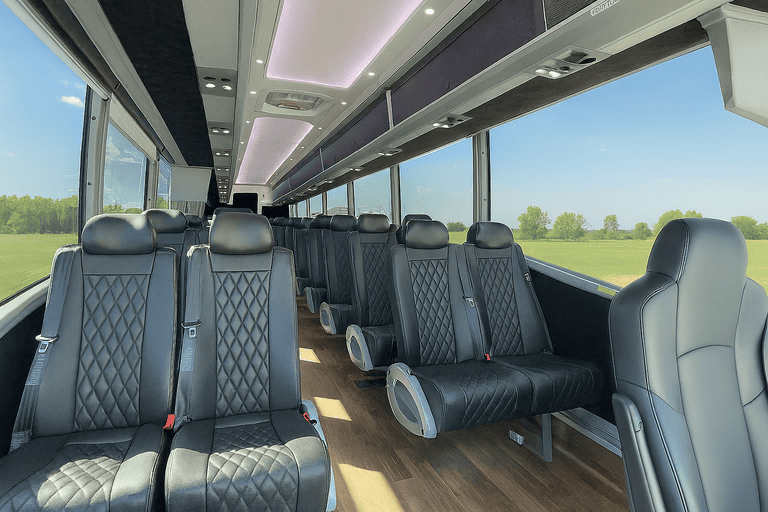 coach bus in Auburn