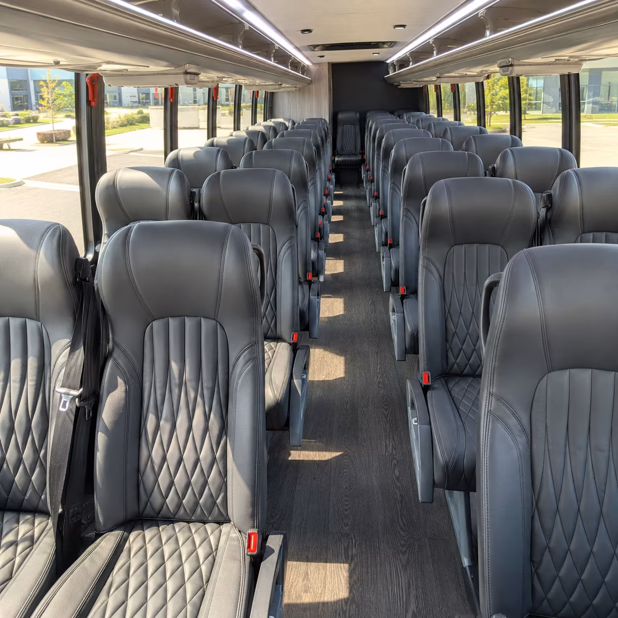 auburn 25 passenger minibus interior