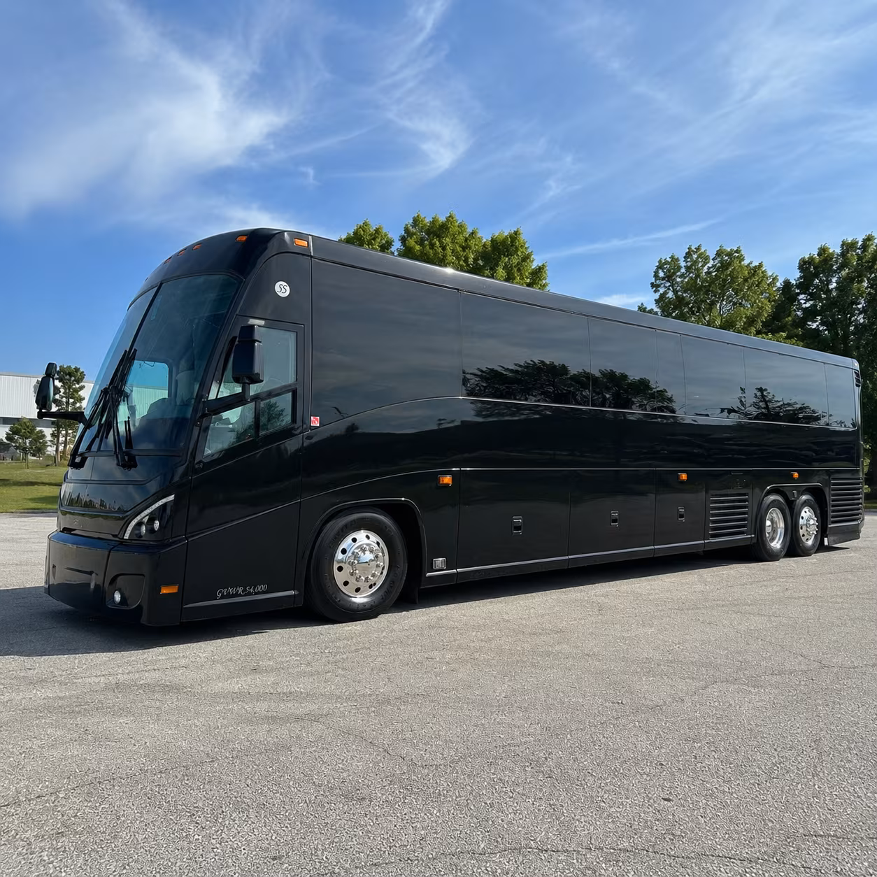 auburn 47 passenger charter bus