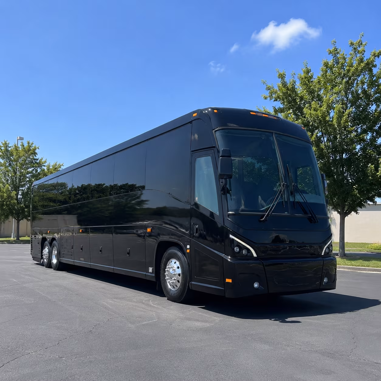 auburn 56 passenger charter bus