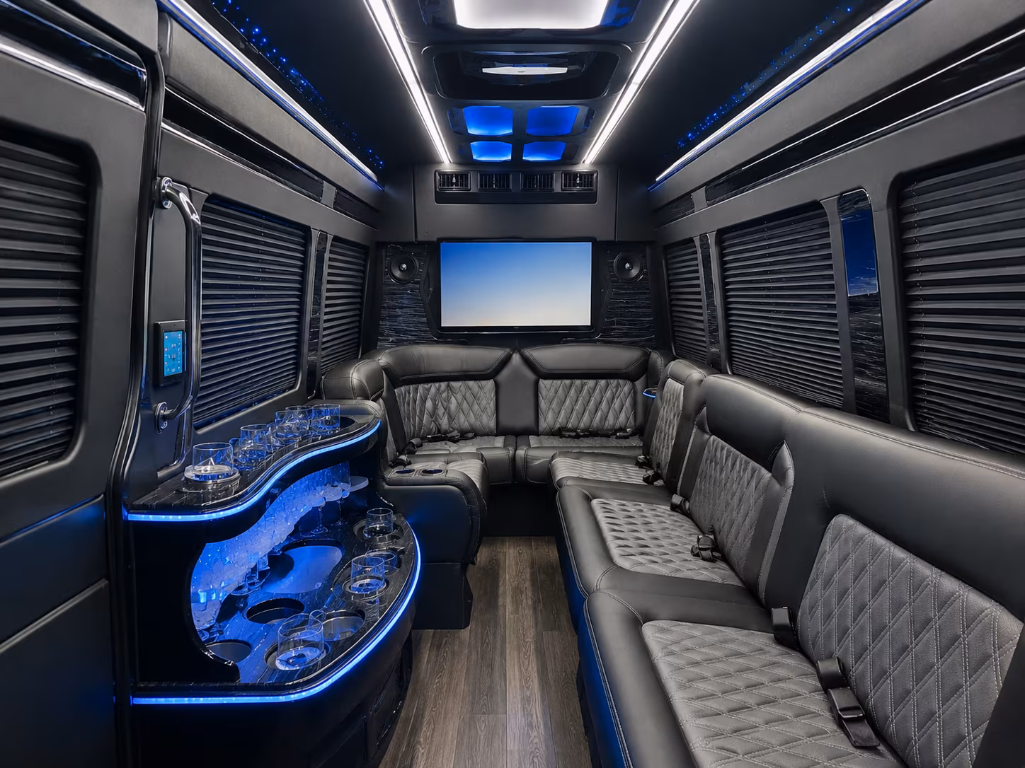 auburn concert transportation onboard seating