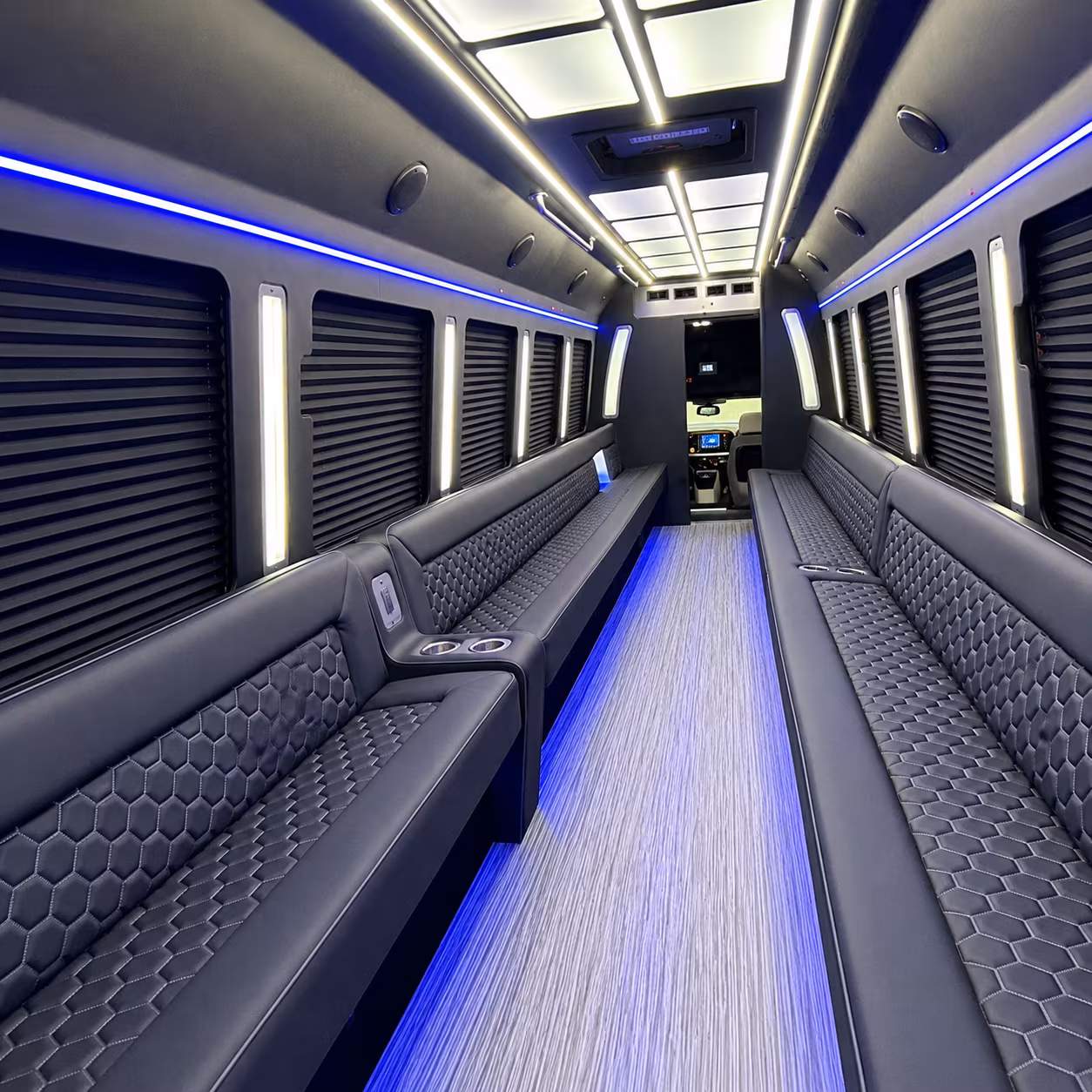 auburn party bus inside