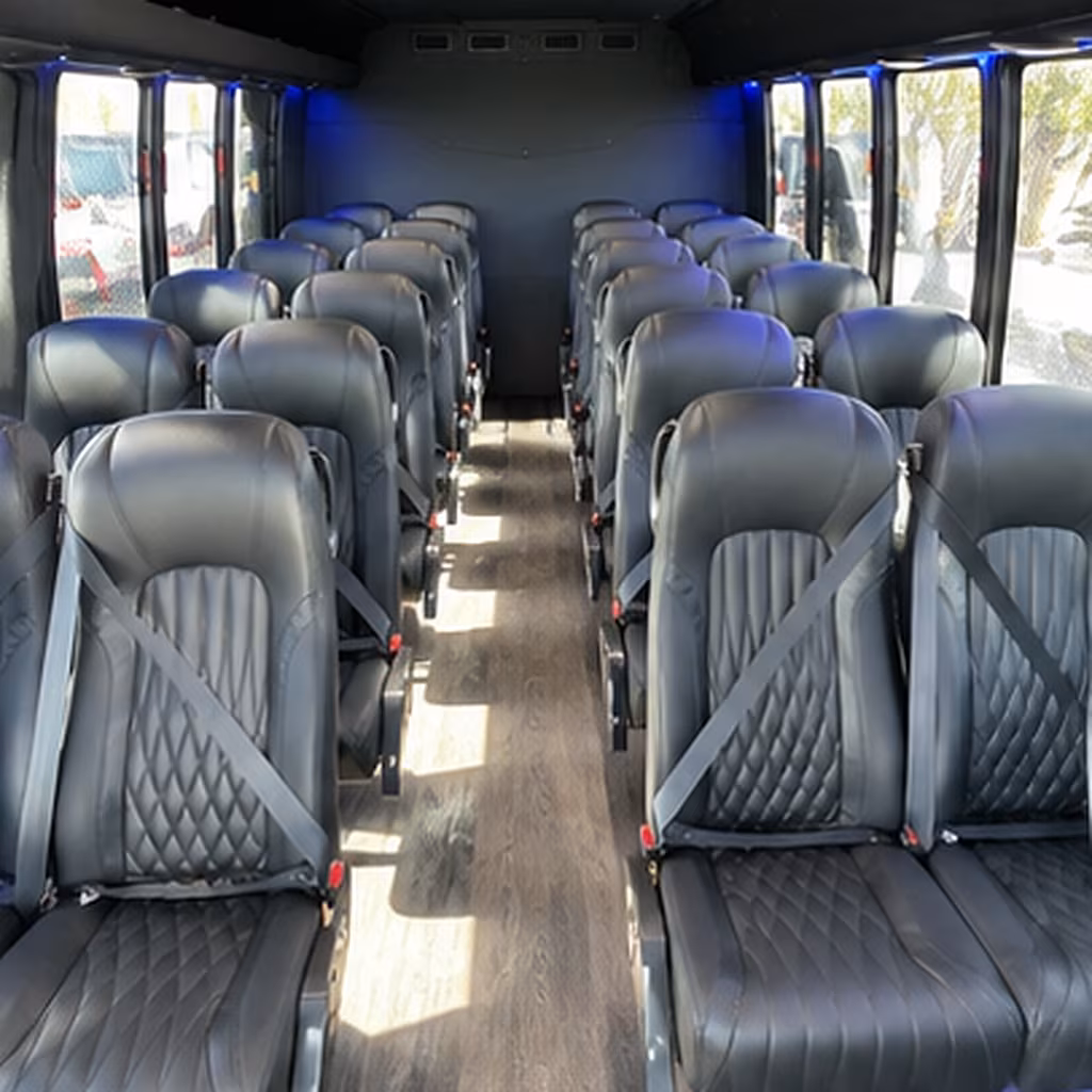 auburn religious group transportation onboard seating