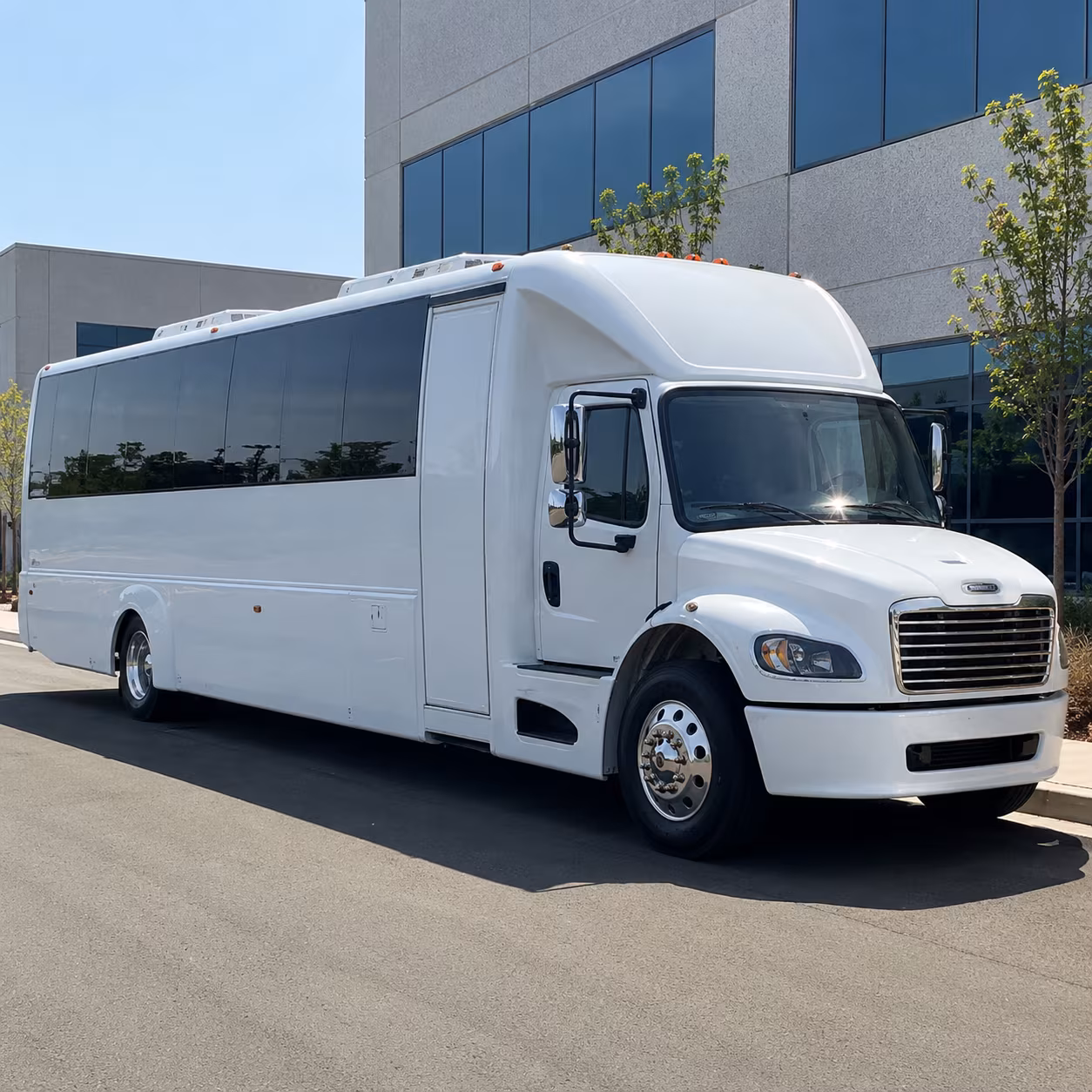renting a bus for multi stop airport pickup routes through south king county