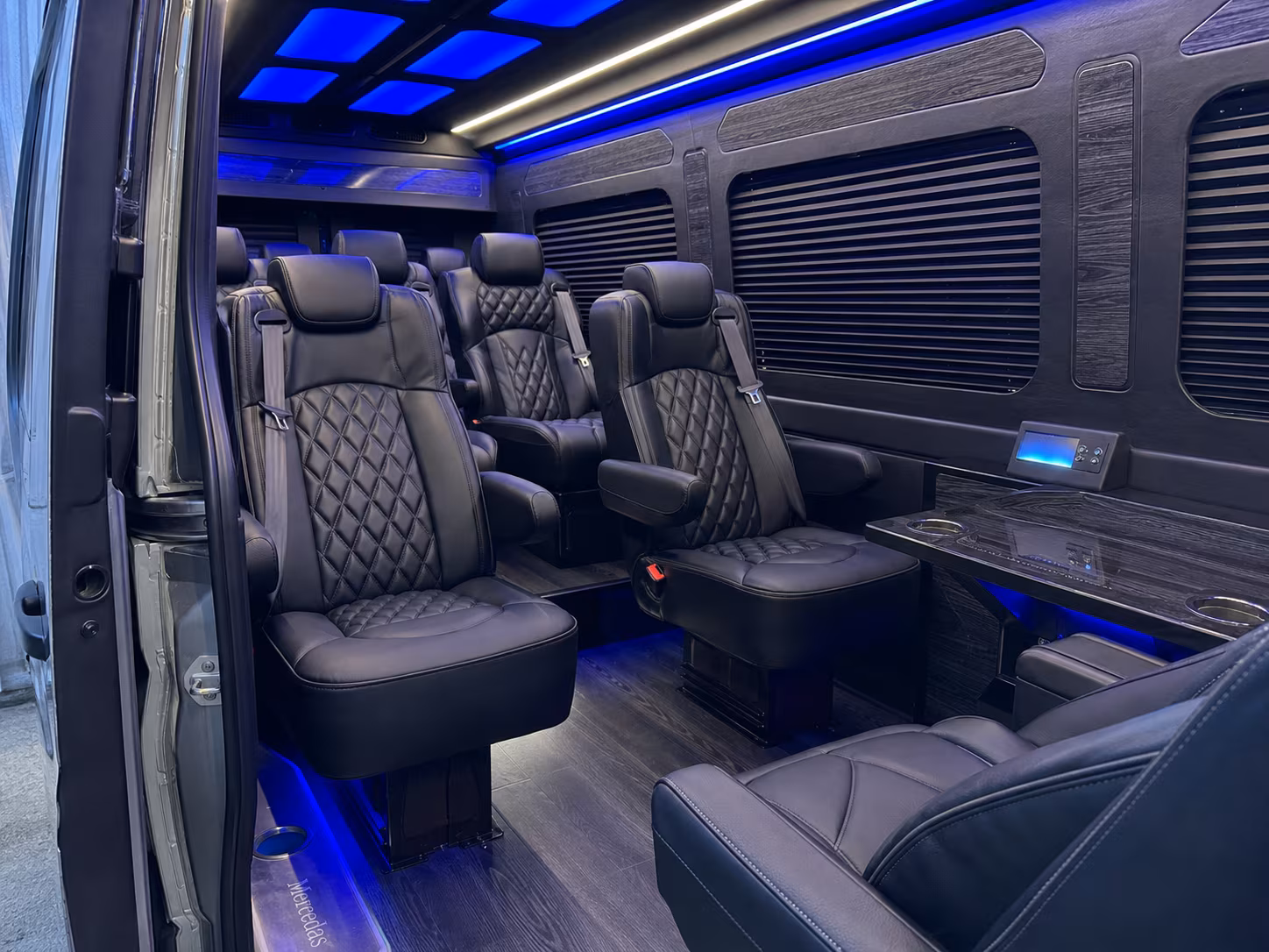 sprinter van transportation for groups and events across auburn